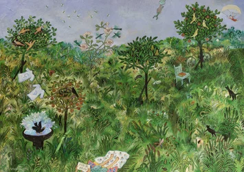 A happy place for george  dean  phoebe, 2021 (schilderij)