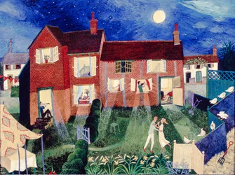 Zomerbruiloft, 2000 (acryl)