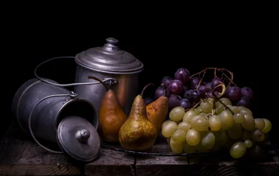 Rustiek fruitstilleven