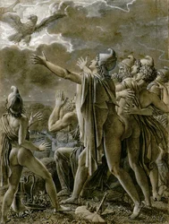 Aeneas en zijn volgelingen in Latium, 1791-1793