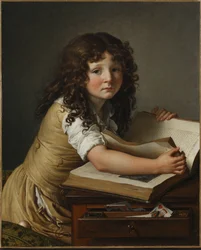 Benoît Agnès Trioson met een boek