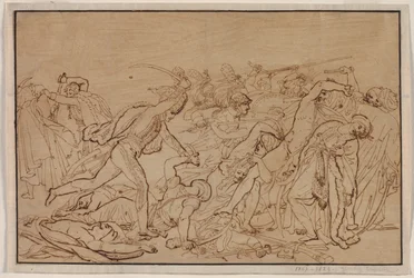 Studie voor De opstand van Caïro