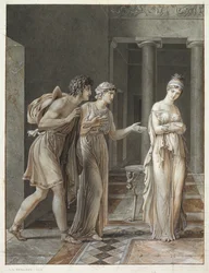 De ontmoeting van Orestes en Hermione