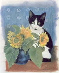 Schaken en Zonnebloemen