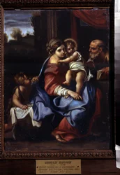 De Heilige Familie met de jonge Johannes de Doper
