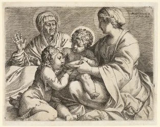 Madonna en Kind met Heiligen Elizabeth en Johannes de Doper