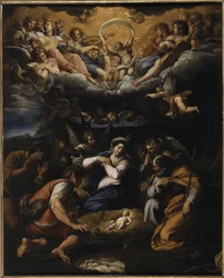 De aanbidding van de herders, ca. 1597