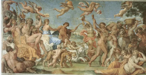 De triomf van Bacchus en Ariadne