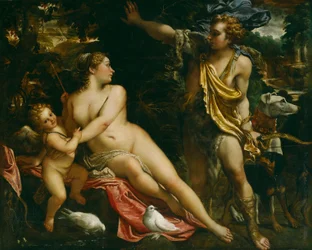 Venus, Adonis en Cupido