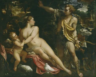 Venus, Adonis en Cupido