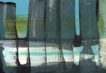 Abstracte blauwgroene lagen