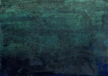Donkerblauwgroen met gekraste textuur