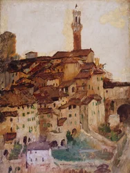 Sienna, 1883-1910. Ook gespeld als Siena