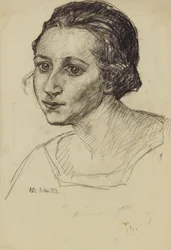 Portret van een dame