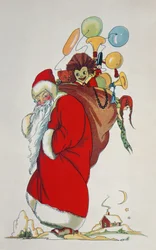 Daar komt de Kerstman (boekillustratie)