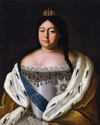 Portret van keizerin Anna Ioannovna