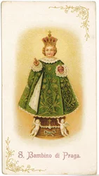 Kindje Jezus van Praag (gravure)