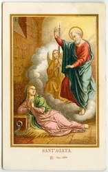 Vrome afbeelding: Agatha van Sicilië