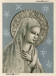 Vrome afbeelding: de Maagd Maria
