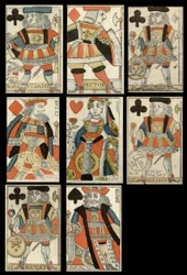 Speelkaarten met historische figuren