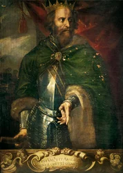 Portret van Peter III "De Grote" (1240-1285), koning van Aragon en Valencia
