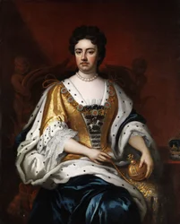 Portret van koningin Anne Stuart