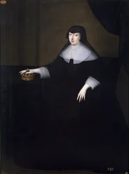 Portret van Anna van Oostenrijk