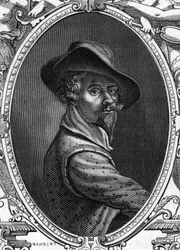 Portret van Annibale Carracci (Annibal Carrache).