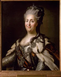 Portret van Catharina II van Rusland (Catharina de Grote)