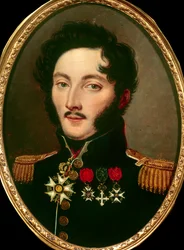 Portret van generaal baron Gourgaud