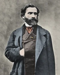 Portret van Giuseppe Verdi