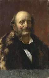 Portret van Jacques Offenbach (1819-1880)
