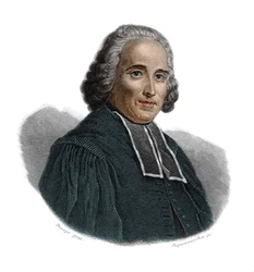 Portret van Robert Joseph (Robert-Joseph) Pothier (1699-1772), Franse jurist in “Portraits et histoire des hommes utile: hommes et femmes de tous pays et de tous conditions, qui ont acquis des droits à la reconnaissance des hommes” gepubliceerd en