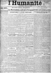 De staatsgreep in Rusland op de voorpagina