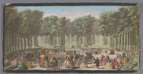 Uitzicht op het Water Theater Grove, Versailles