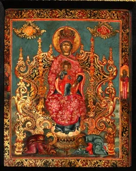 Moeder van God Pecherskaya, 18e eeuw