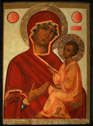 De Theotokos van Tikhvin, 1711