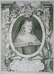 Amalie Elisabeth van Hanau-Muntzenberg (1602-51) uit 