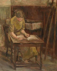 Meisje lezend (II)