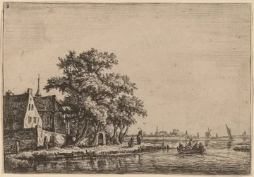 Kerkhof aan het water