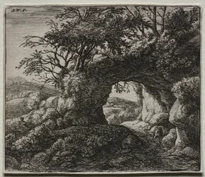 Vier Landschappen: De Doorboorde Rots