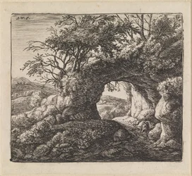 Landschap met paadje