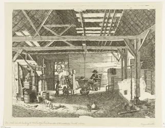 De stal van de herberg 