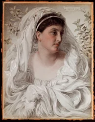 Alcestis: Een portret van Lady Donaldson, 1877