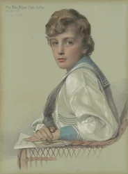 Dion William Palgrave Clayton Calthrop, acht jaar oud