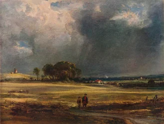 Landschap, 19e eeuw, 1923