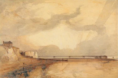 Marine Pier, Brighton - Zonsondergang