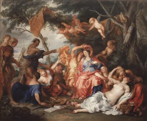 Amaryllis en Mirtillo, 1631-1632