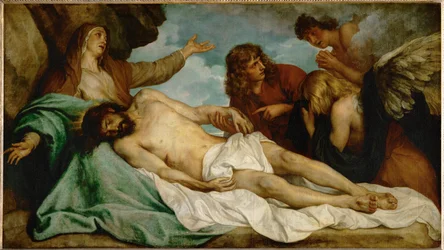 Bewening van Christus (olieverf op doek)