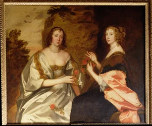 Gravin van Morton (gest. 1654) en Mevrouw Killigrew (gest. 1638)